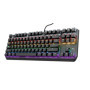 Clavier Mécanique Trust GXT 834 Callaz TKL - Éclairage Arc-en-Ciel