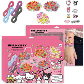 Kit de Création de Bijoux Hello Kitty et Amis - Plus de 1000 Perles Colorées