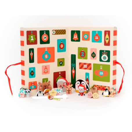 Calendrier de l'Avent Original Mr. Wonderful - Cadeaux Surprises Colorés