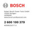 Bague de Réduction Bosch pour Lames de Scie Circulaire - 30 à 20 mm