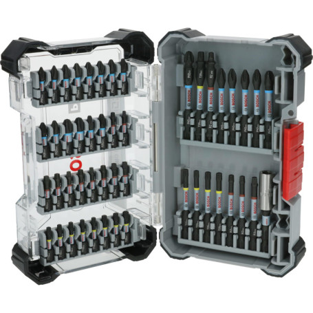 Coffret Bosch PRO Impact d'Embouts de Vissage - 48 Pièces Robustes