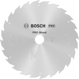 Lame de Scie Circulaire Bosch PRO Wood 254 mm pour Bois