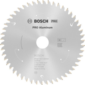 Lame de Scie Circulaire Bosch Expert pour Aluminium - 136 mm, 50 Dents