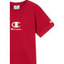 T-shirt Rouge Enfant Champion Legacy - Confort Quotidien