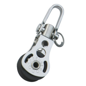 Poulie à billes MICRO XS avec émerillon 360° pour cordage 6 mm - Herm Sprenger