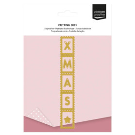 Matrices de Découpe Vaessen Creative - Ensemble de 6 Timbres pour Scrapbooking Noël