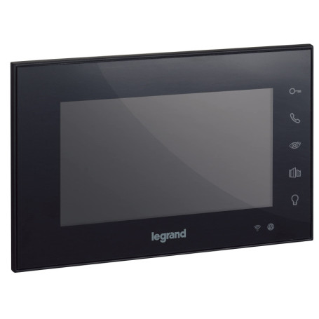 Écran Intérieur Connecté 7 Pouces Noir Legrand