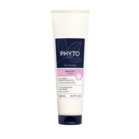 Gel-Crème Définition Boucles Phyto - 150 ml pour Cheveux Ondulés et Bouclés