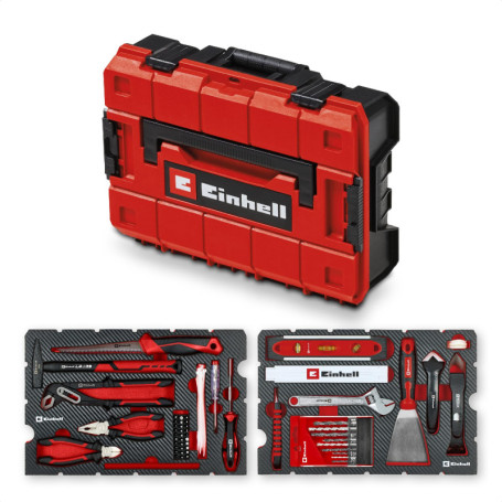 Mallette à Outils Rénovation E-Case 78 pièces - Einhell Accessories
