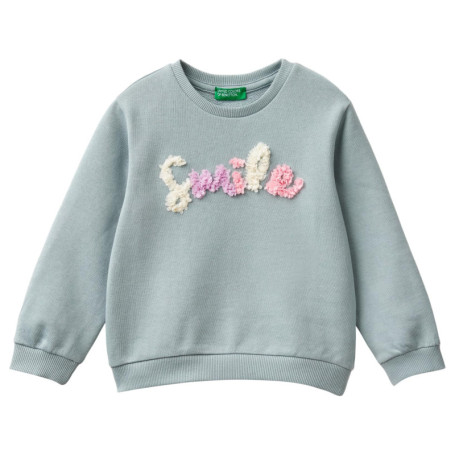 Sweat à Capuche Fille United Colors of Benetton en Coton