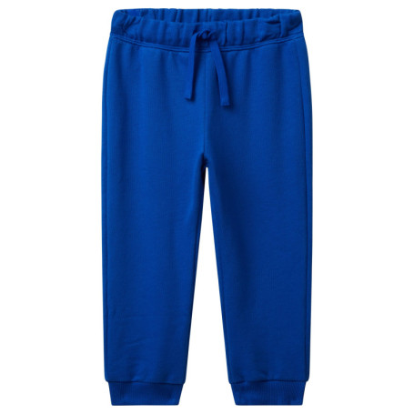 Pantalon Long en Sweat Bleu pour Enfants - United Colors of Benetton