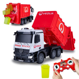 Camion Poubelle Télécommandé Mercedes-Benz Antos 1:26 pour Enfants