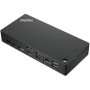 Station d'accueil Lenovo USB-C 10 Ports Noir