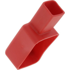 Cache de Protection Restagraf pour Bornes de Batterie - Sécurité et Isolation - Rouge