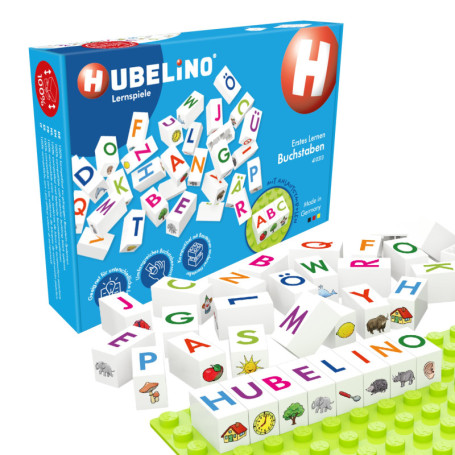 Hubelino Blocs d'Apprentissage des Lettres pour Enfants