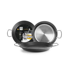 Poêle à Paella Fusion 30 cm - Aluminium Antiadhésif pour Induction