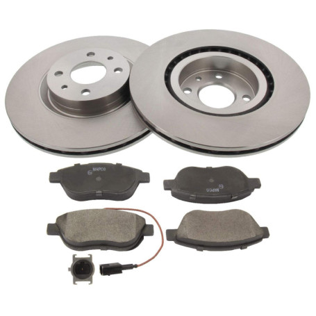 Kit de Frein MAPCO - Disques et Plaquettes pour Essieu Avant Fiat et Lancia