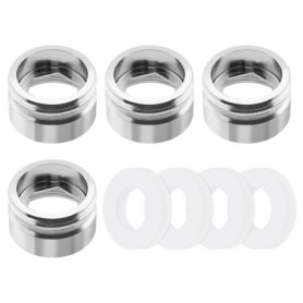 Adaptateur de Robinet M20 à M22 en Laiton - Raccord Durable pour Salle de Bain et Cuisine