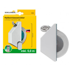 Enrouleur de Sangle Blanc Schellenberg pour Volets Roulants