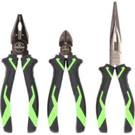 Jeu de 3 pinces de précision Competition KS Tools
