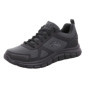 Sneakers Basses Skechers Homme en Cuir Noir - Modèle 52630