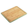 Planche à Découper en Bambou KESPER avec Rainure à Jus - 40 x 30 cm