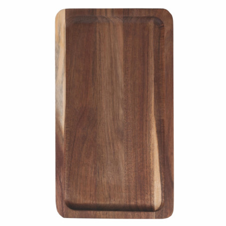 Planche à Découper en Bois d'Acacia Rectangulaire 36 x 20 cm - Woody