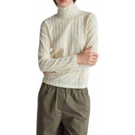 Blouse en Dentelle Beige United Colors of Benetton