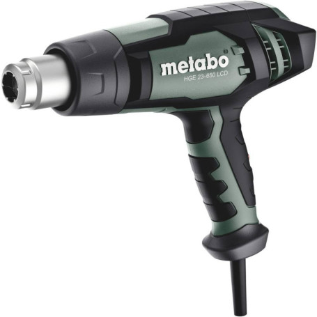 Pistolet à air chaud Metabo HGE 23-650 LCD 2300W avec maletín metaBox 145