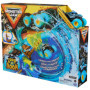 Ensemble de Jeu Monster Jam Megalodon Loop of Doom avec Camion 1:64
