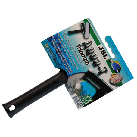 JBL Aqua-T Triumph - Nettoyeur de Vitres pour Aquarium avec Lame en Acier Inoxydable