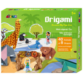 Kit de Bricolage Origami Zoo Avenir pour Enfants à Partir de 5 Ans