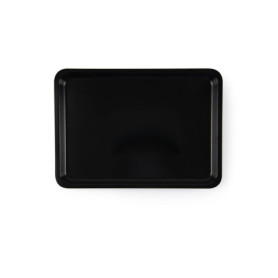Plateau de Service Rectangulaire en Mélamine Noir - Excelsa Happy Hour