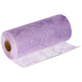 Chemin de Table Éponge Lilas 30 cm x 25 m - Élégance et Douceur
