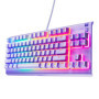 Clavier Gaming SteelSeries Apex 3 TKL Lavande - Compact et RGB