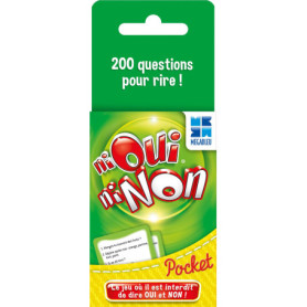 Jeu de cartes Ni Oui Ni Non Pocket - Megableu, idéal pour les voyages
