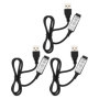 Lot de 3 Contrôleurs LED RVB USB 5V avec Télécommande - Create idea