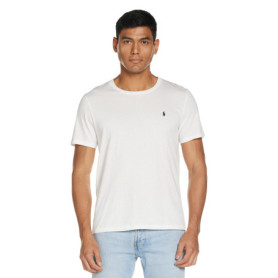 T-shirt de Nuit Homme Ralph Lauren - Manches Courtes Blanc