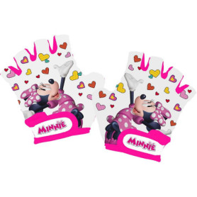 Gants de vélo Minnie Mouse pour filles - Taille XS (4-8 ans)
