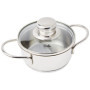 Fissler Mini Faitout en Acier Inoxydable avec Couvercle en Verre - 12 cm