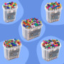Set de Marqueurs à Alcool Campus Twist - 60 Couleurs avec Double Pointe