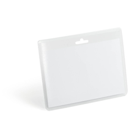 Porte-badge horizontal Durable 60x90 mm - Pochette transparente - 20 pièces