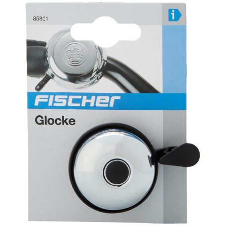 Cloche de Vélo de Trekking Fischer 85801 - Noir