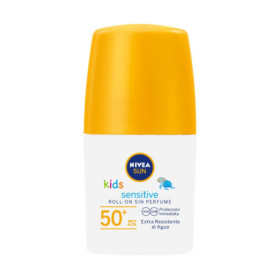 NIVEA Sun Kids Crème Solaire SPF 50+ pour Peaux Sensibles - 50 ml