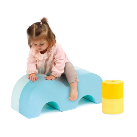 Ludi - Blocs de Motricité Évolutifs en Mousse pour Enfants