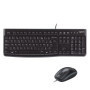 Logitech MK120 Combo Clavier et Souris Filaire Noir