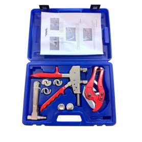Coffret de Pinces DIPRA pour Raccords à Glissement - Outils Complets pour Tubes Ø12 à 25 mm