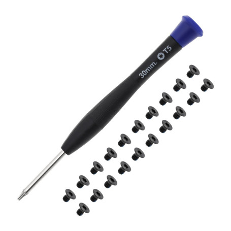 Kit de 20 Vis M2 x 3 Torx T5 pour Ordinateurs Portables ECSiNG