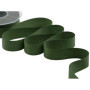 Ruban Décoratif en Polycoton Furlanis - Vert Anglais 25 mm x 25 m