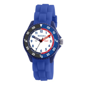 Montre Tikkers ATK1088 pour Garçon - Quartz Analogique avec Bracelet en Silicone Bleu